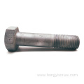 hot dip galvanized heavy hexbolt with half thread